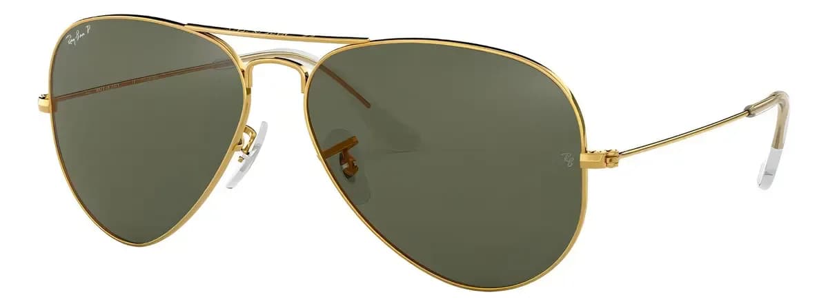 Ray-Ban RB3025 Aviator 001/58 Dorado Verde Polarizado