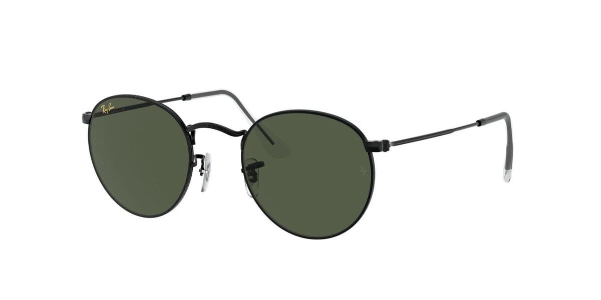 Ray-Ban RB3447 Round Metal 002 Negro Verde